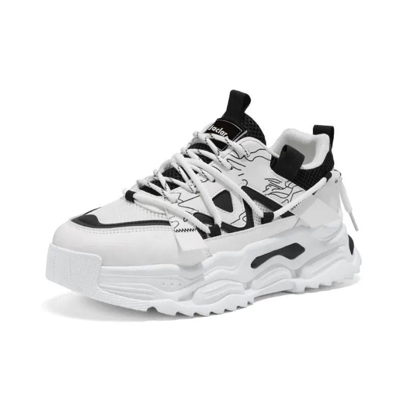 JACLAR Low Top Chunky Sneakers Men's-0