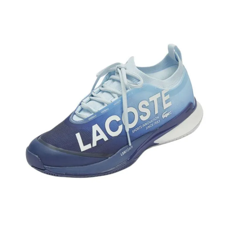 LACOSTE Low Top Tennis Shoes Men's Dark Blue-1