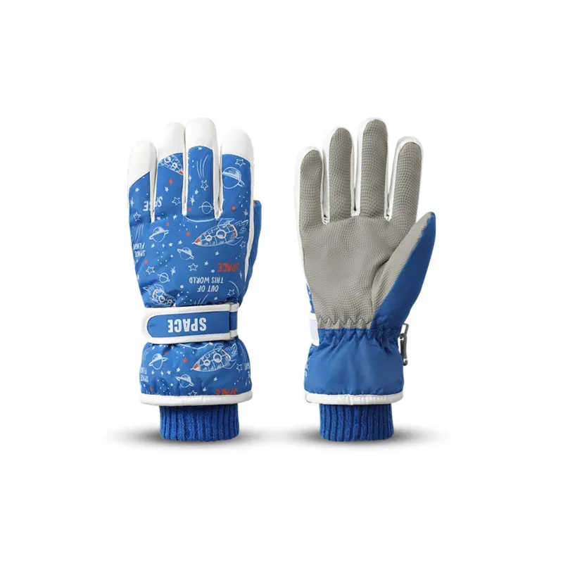NANJIREN Thickened Warm Gloves Kids'-7