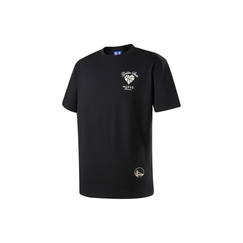 NBA Golden State Warriors T Shirt Unisex Black-1