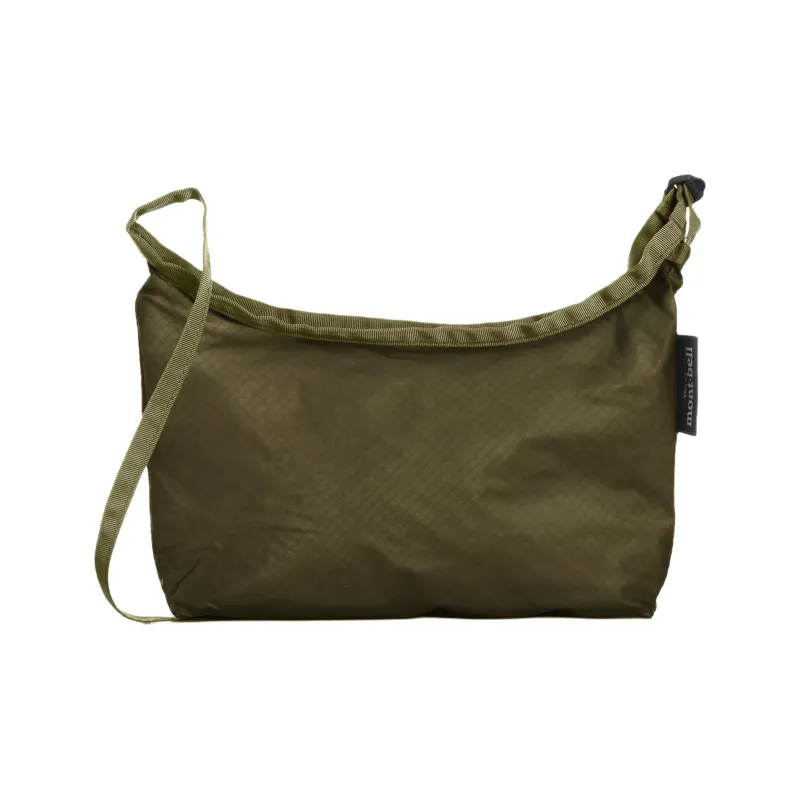 MONTBELL Nylon Crossbody Bag, Shoulder Bag Trumpets Unisex Khaki Green-0