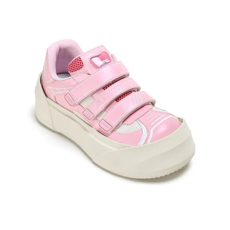 ADCDAVINCI Cushioning, Abrasion Resistant, Height Increasing Low Top Skateboard Shoes Women's-6