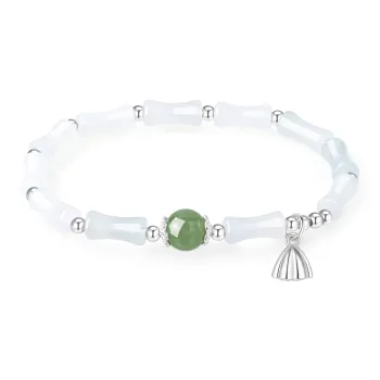 Lao Feng Xiang Tianshan Jade Bracelets Women's