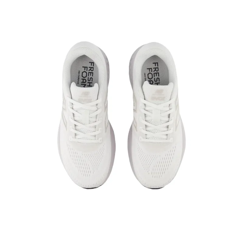 New Balance Fresh Foam X EVOZ V4 Abrasion Resistant Breathable Low Top Casual Running Shoes Women's White D Width-1