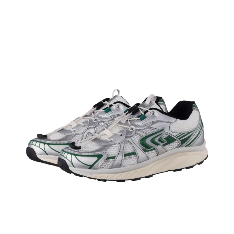 THE NORTH FACE Cushioned Slip Resistant Breathable Low Top Running Shoes Unisex Silver-2