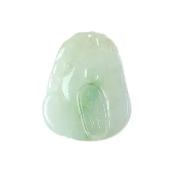 South Asia Bean Type Jadeite Pendants Unisex