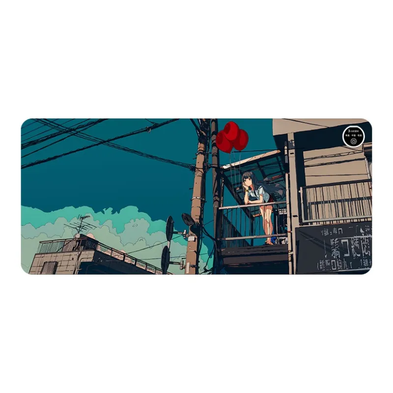 Directions Extra Large Heating Desk Pad LY1231 1240 For Students Dormitory Office Writing Mouse Pads-5