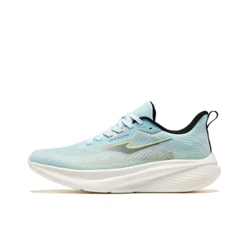 Erke Awakening 3 Cushioning Rebound Low Top Training Running Shoes Men's Tranquil Blue Sprout Green