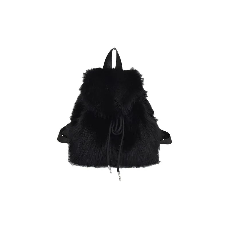 Yalu Plush Backpack Regular Women's Multicolor-14