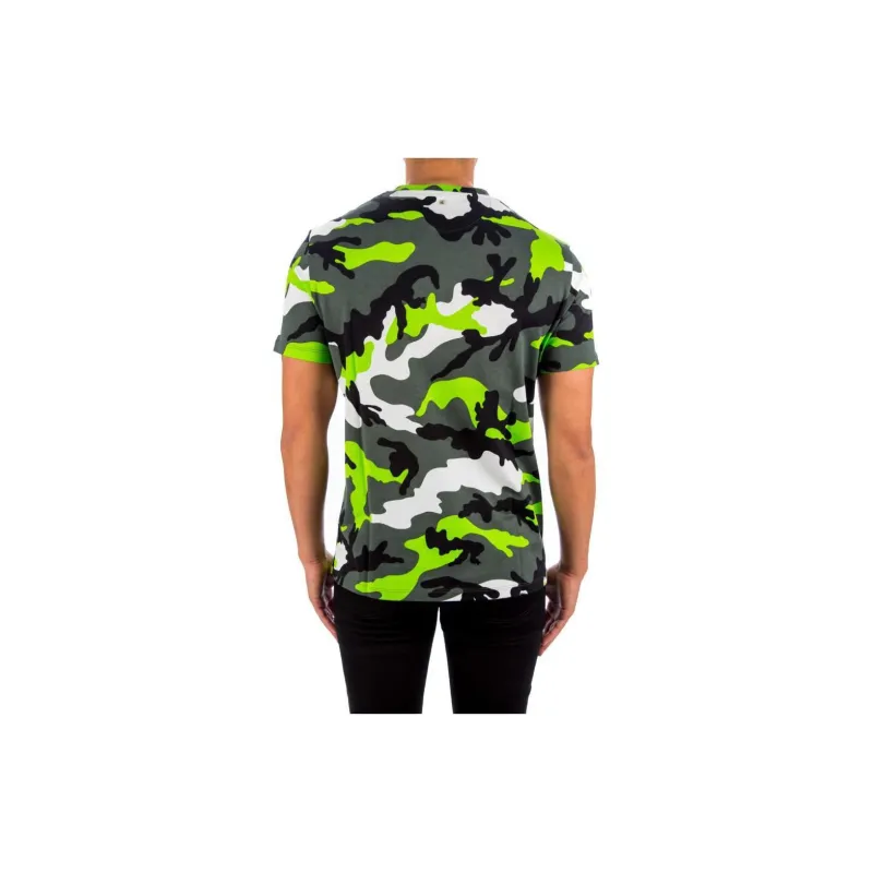 Valentino SS22 T Shirt Men's Camouflage Gray-1