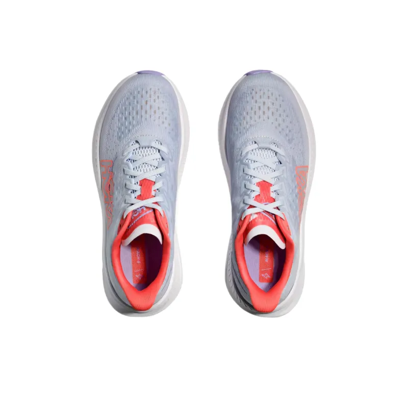 HOKA ONE ONE MACH 6 Cushioning Breathable Low Top Running Shoes Women's Gray-3