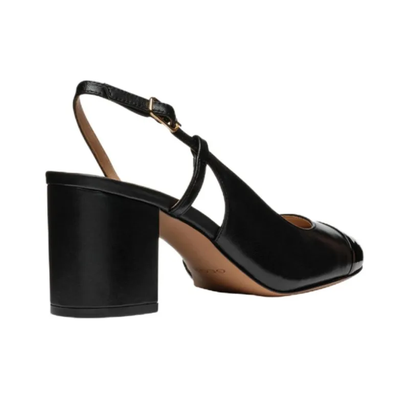 GEOX Virnilisa 65 Chunky Heel High Heels 6.5cm Women's Black-5