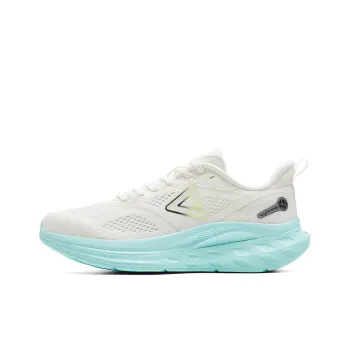 PEAK 24 Hours2.0 Low Top Running Shoes Men's Milk White/Green