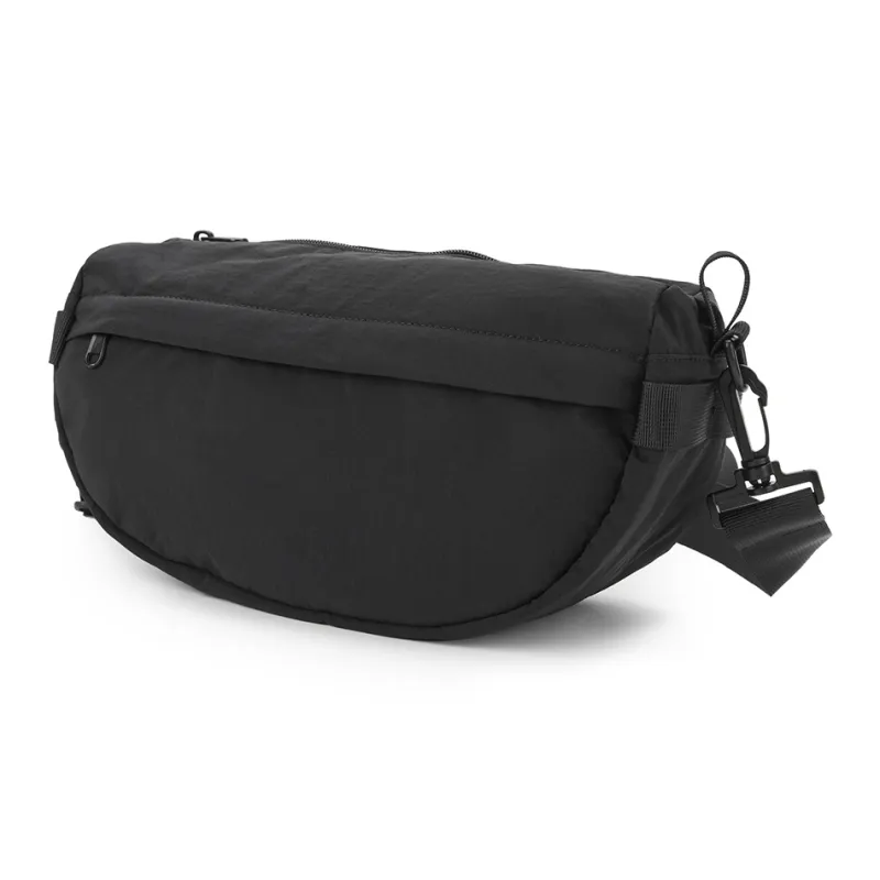 Hotwind Fabric Shoulder Bag Trumpets Men's Black/Khaki-1