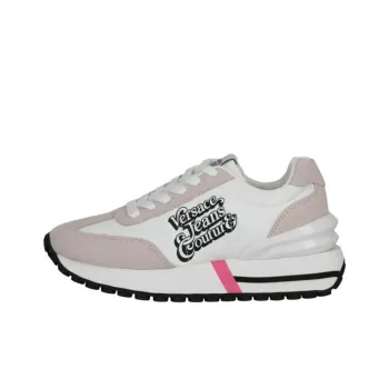 VERSACE JEANS COUTURE Spike Low Top Casual Shoes Women's White
