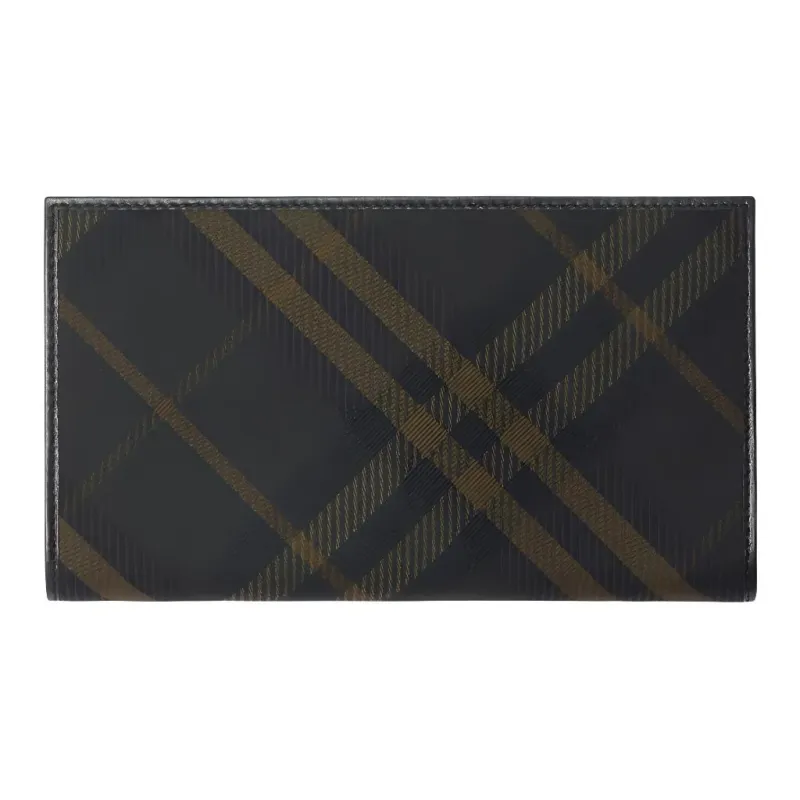 Burberry Polyester Wallet Men's Dark Shadow Color-1