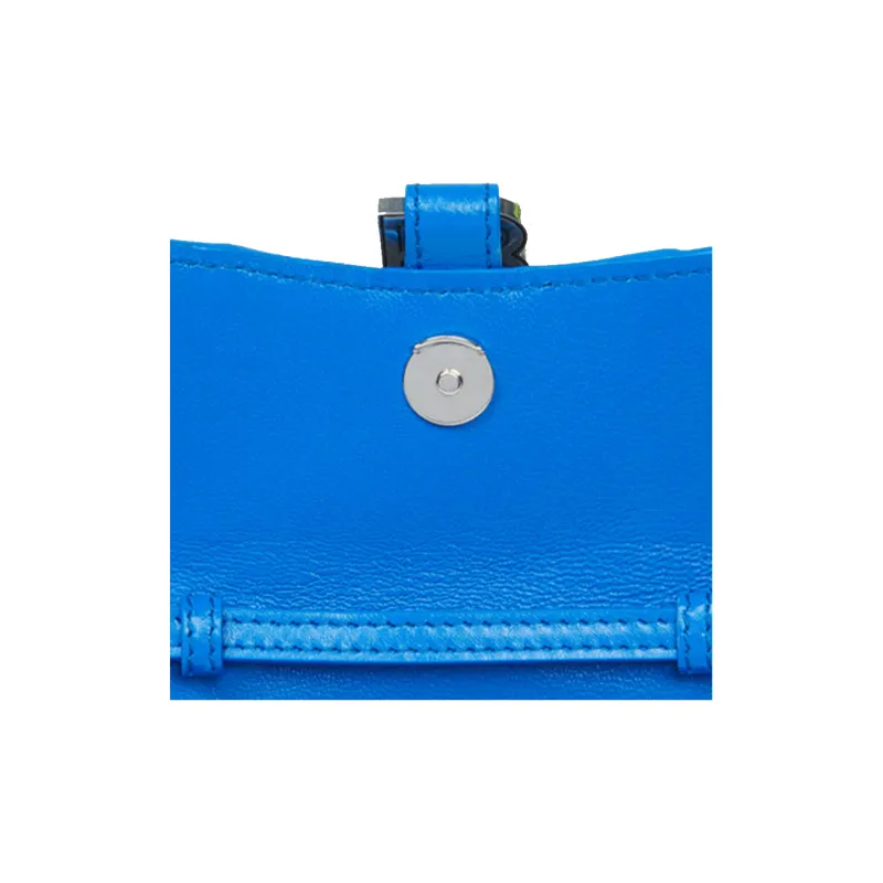 Balenciaga Hourglass Calfskin Hourglass Bag Portable Crossbody Bag Shoulder Bag Small Size Women's Royal Blue-5
