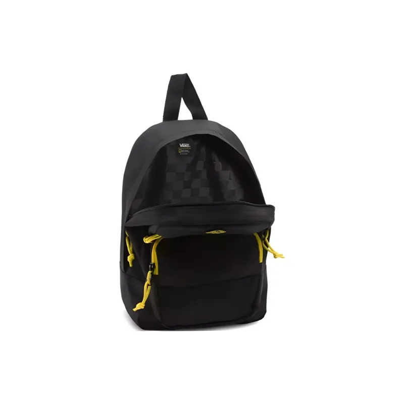 Vans NATIONAL GEOGRAPHIC Collaboration Polyester Crossbody Bag Unisex Yellow Black-2