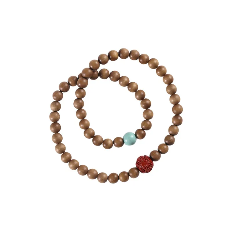 Jinghua Record Barbie Sandalwood Wooden Bracelets Unisex-0