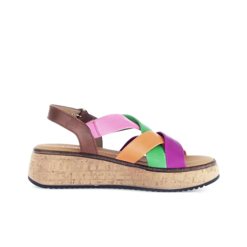 Gabor Comfort Roman Sandals 5cm Women's Multicolor-1