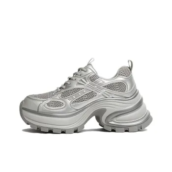Tata Interstellar Galaxy Cushioning, Lightweight, Breathable Low Top Chunky Sneakers Women's
