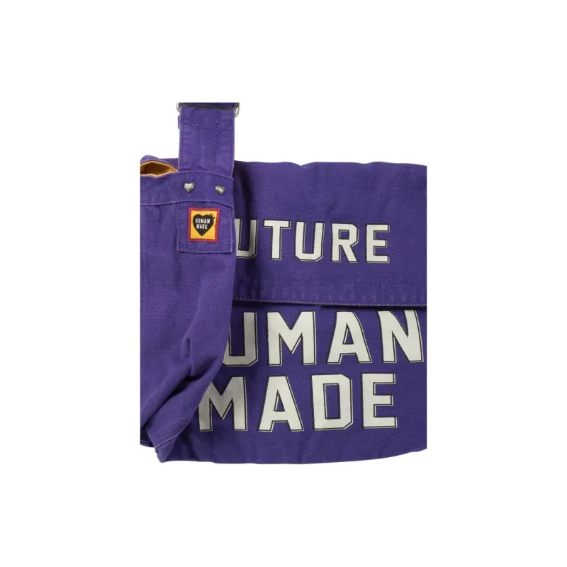 HUMAN MADE Logo print Shoulder Bag-4