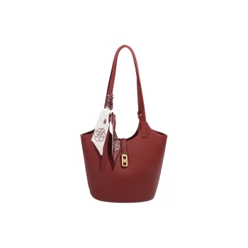 BEMIX PETS PU Shoulder Bag Women's Burgundy