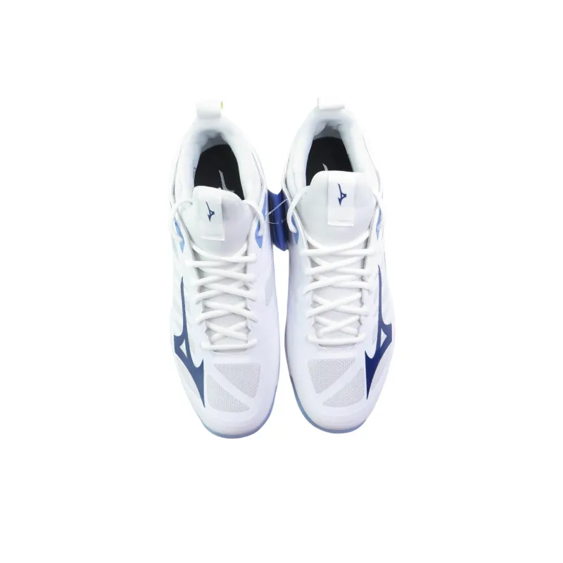 Mizuno Wave Dimension 'White Bellwether Blue'-1