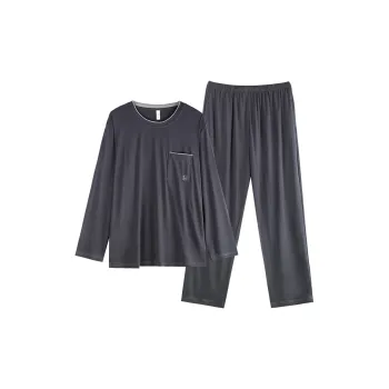 Xuan Liang Pajama Set Men's Night Sky Gray