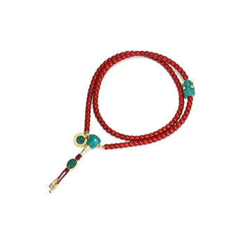 Yulan Wenwan Star Moon Bodhi Seeds Bead Chain Unisex