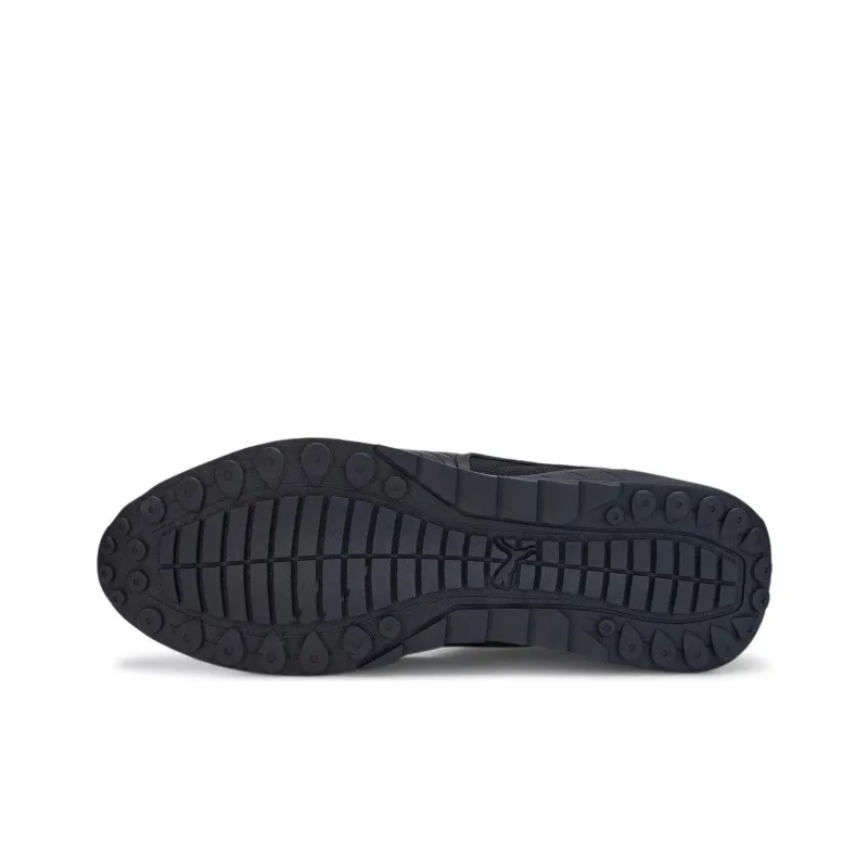 BMW M Motorsport x PUMA SpeedFusion Anti Slip Wear Resistant Low Top Casual Shoes Men's Black Blue-4