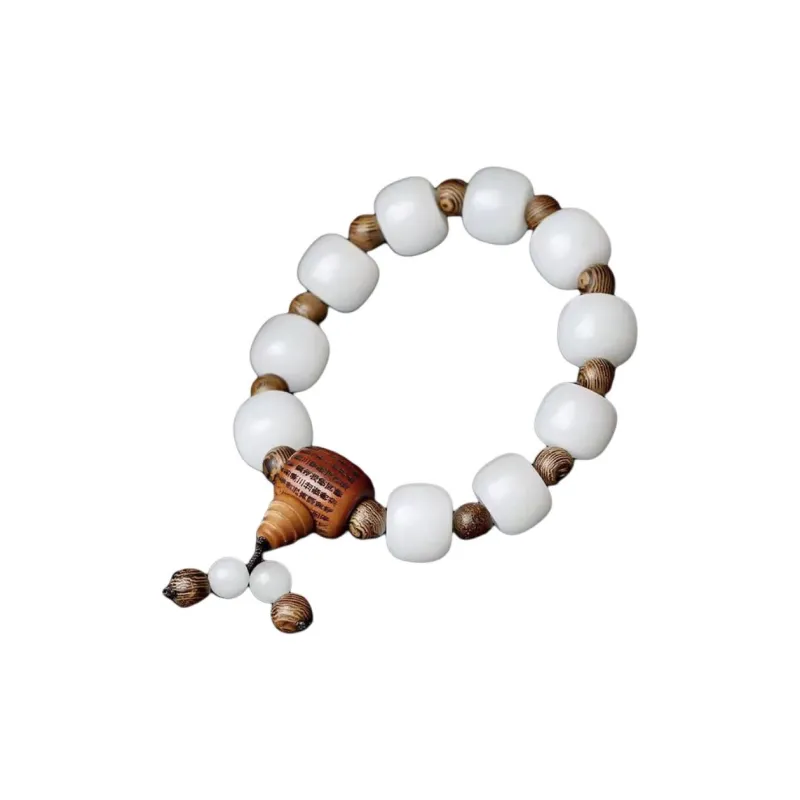 Zhen Yu Zhen Pin Golden Silk Jade Bracelets Men's-7