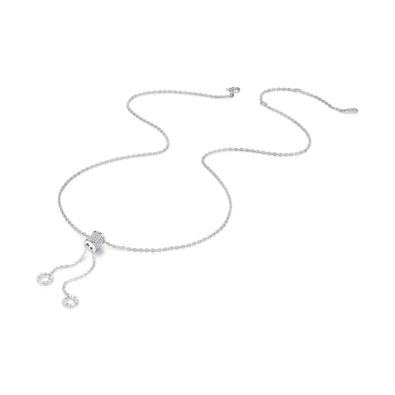 CLARKIA FLOWER 925 Sterling Silver Necklaces Women's-2