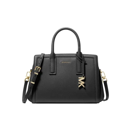 MICHAEL KORS Leather Tote Bag, Shopping Bag, Shoulder Bag, Crossbody Bag, Handbag Trumpets Women's Black