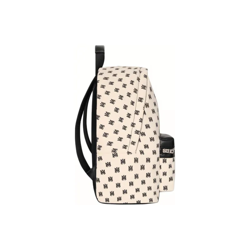 AMIRI Canvas Backpack Men's Snowflake Gypsum-1