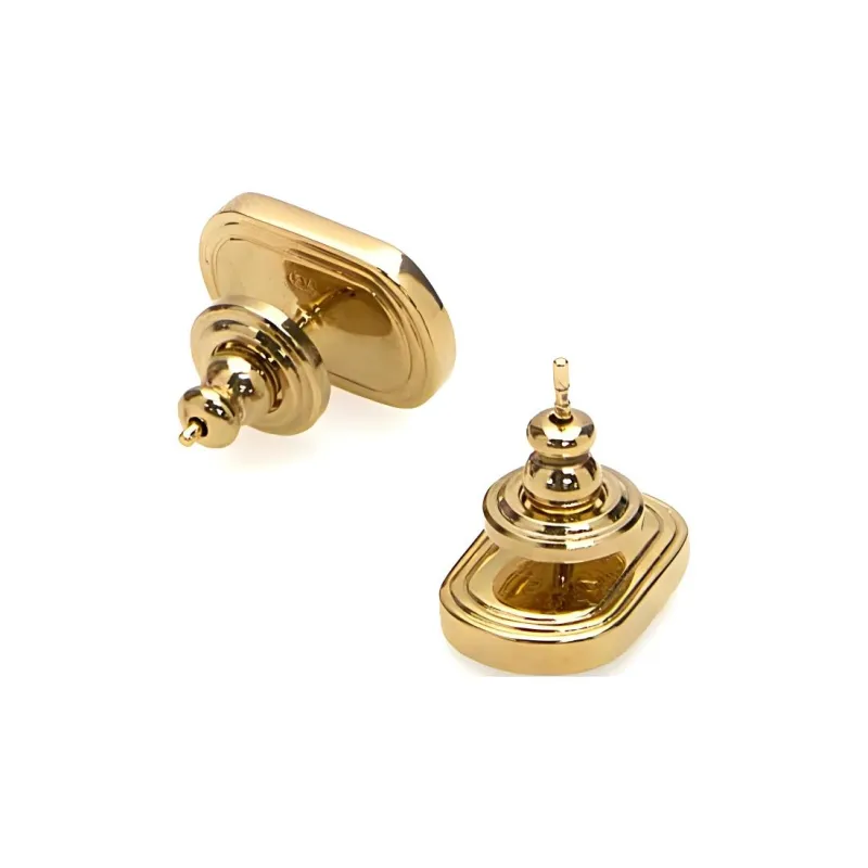 Valentino Ovalette Embellished Earrings-2