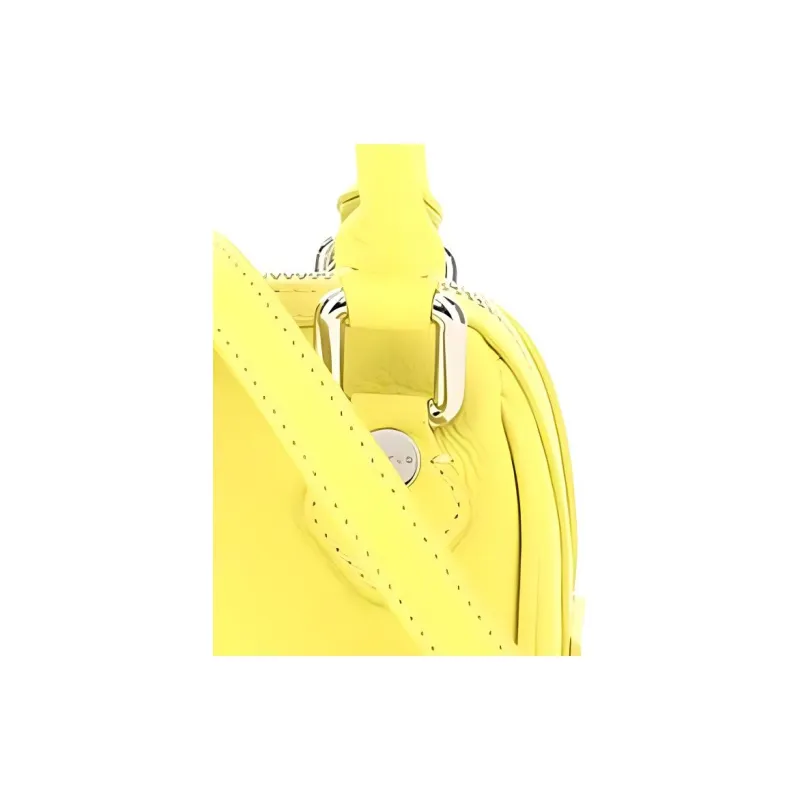 By Far Leather Handbag Regular Women's Yellow-3
