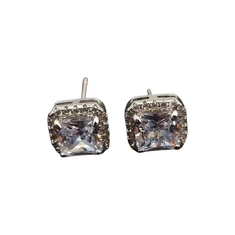 NOME 925 Sterling Silver Stud Earrings Women's-2