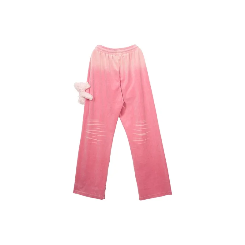 LALABOBO Casual Pants Women's Pink-1