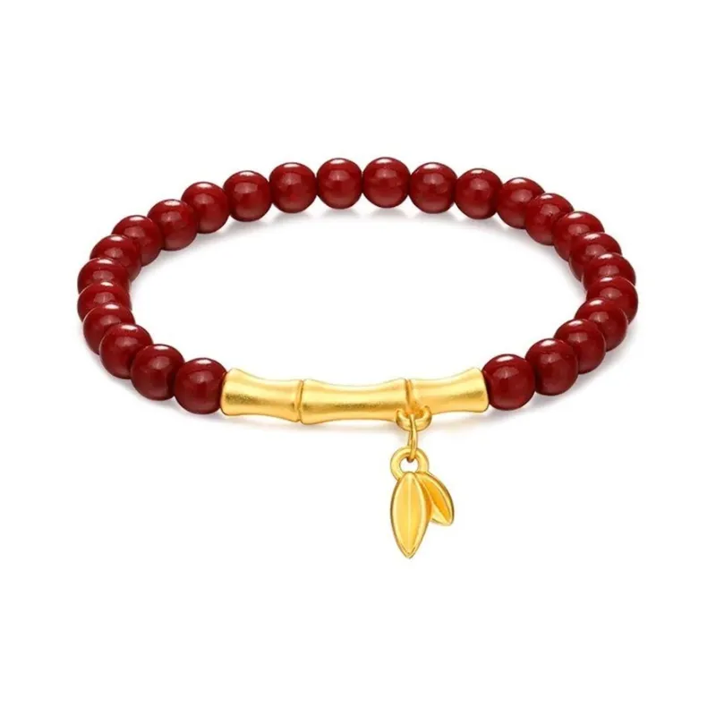 FUNILUOFU Cinnabar Jade Bracelets Unisex-0