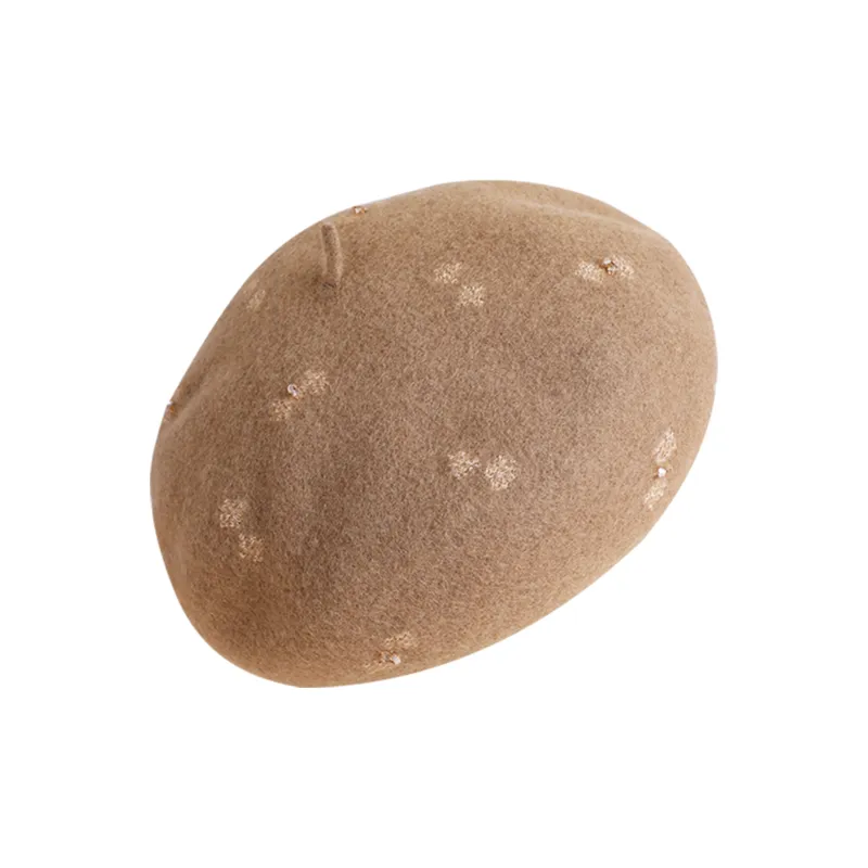 LE TISSERAND Sheep Wool Berets Women's-1