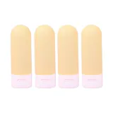 Candy Lotion Bottle 50ml[Yellow 4 Pcs]
