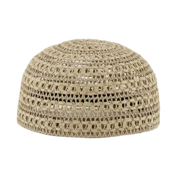 EMPORIO ARMANI Braided Webbing Beanie Hat