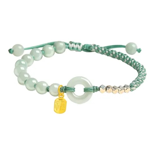 With The Heart Of The Jade Ice Glutinous Bracelets Women's