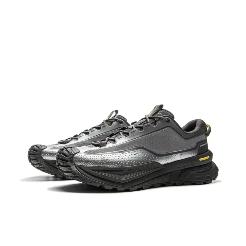 LiNing CF Su Xingchuan Low Top Outdoor Trekking Shoes Unisex Silver-2