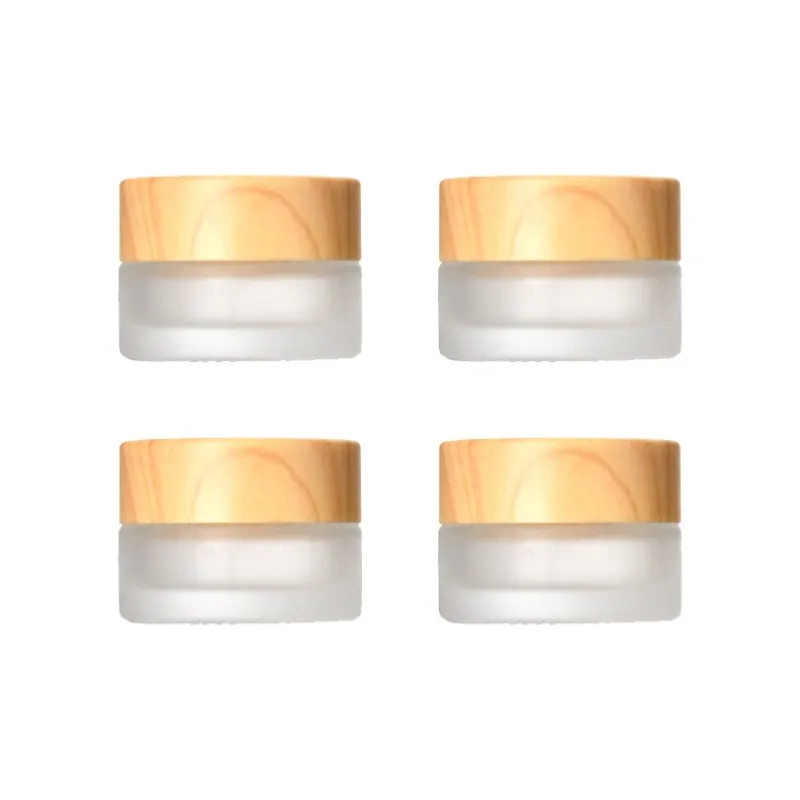 JIANYINGSHU Travel Cosmetics Mini Bottles Face Cream Lotion Foundation And Powder 5g X 2 Pcs Set-7