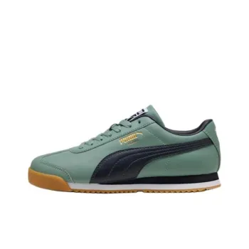 PUMA Roma 24 Anti Slip Wear Resistant Low Top Casual Shoes Men's Green
