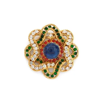 CHANEL 1991 Gripoix Brooch