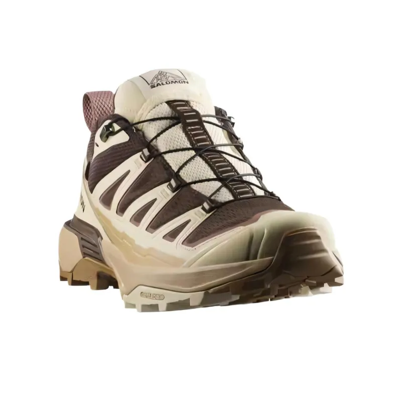 SALOMON X ULTRA 360 Cushioning Low Top Hiking Shoes Men's Beige Brown-1