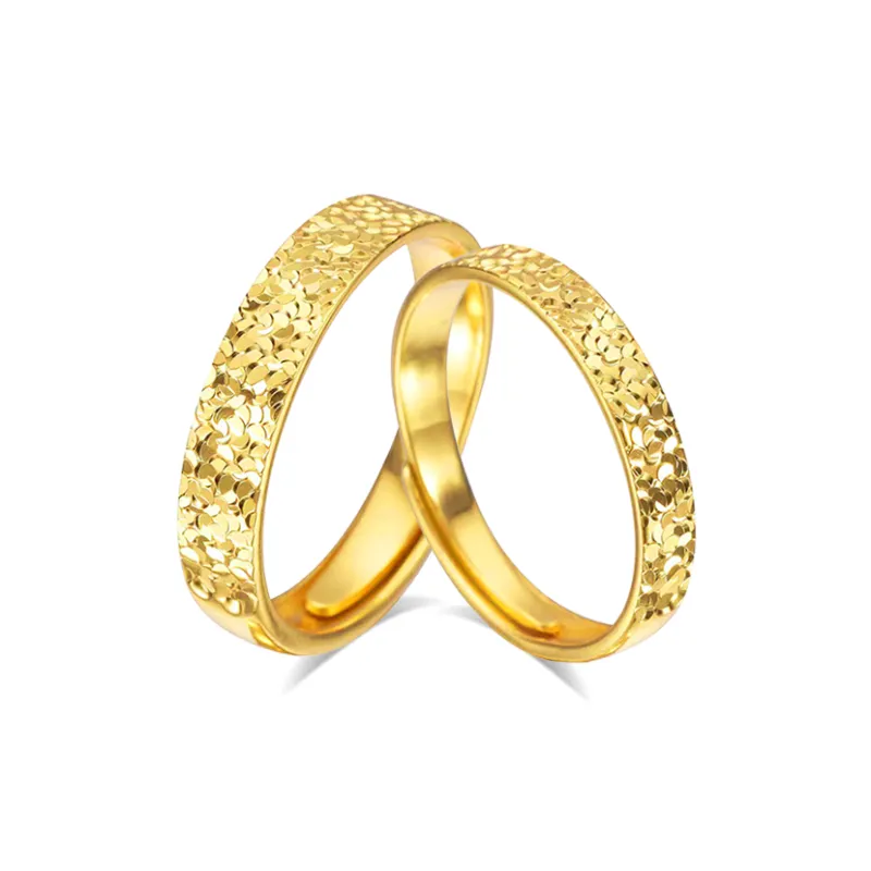 CHINA GOLD Sterling Silver Rings Unisex-2